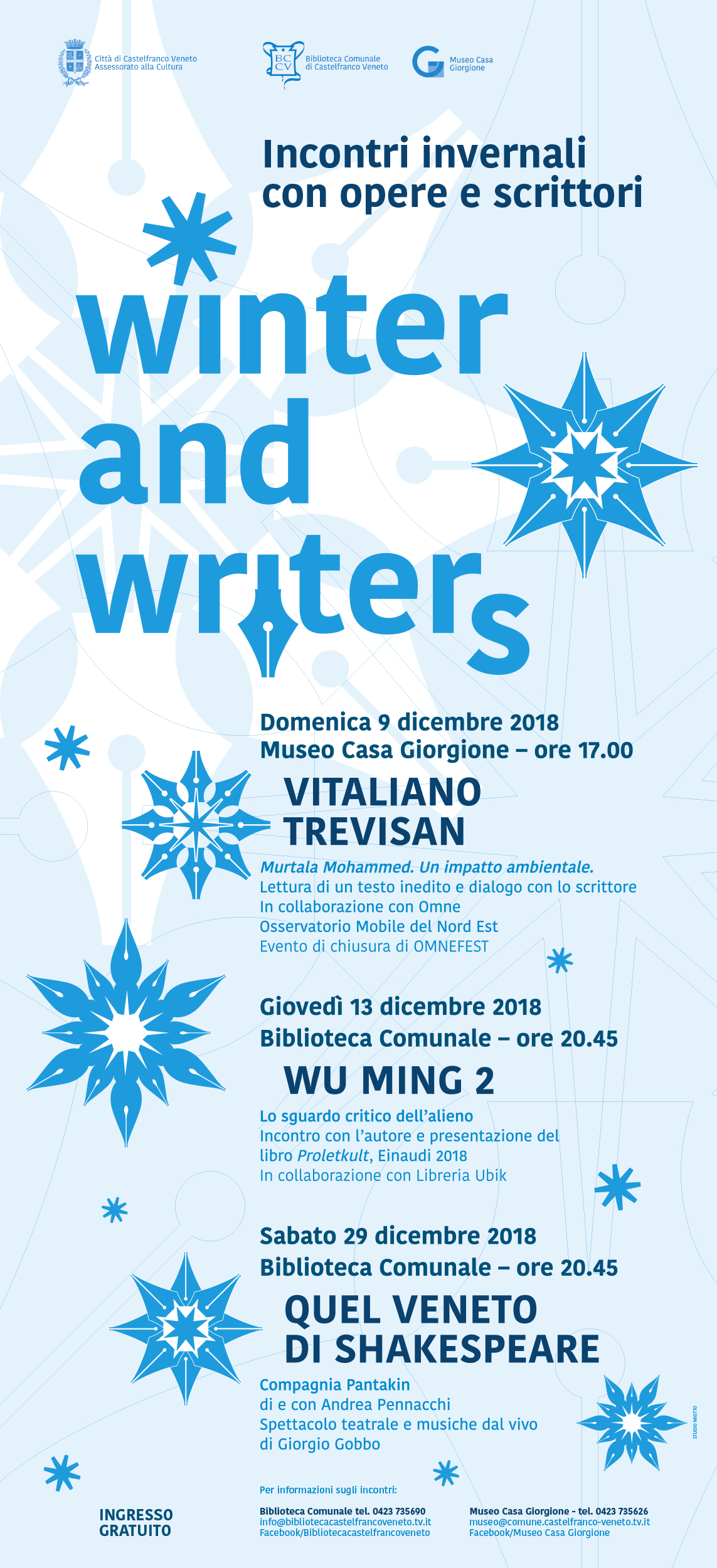Locandina winter and writers